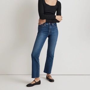 Madewell kick out jean